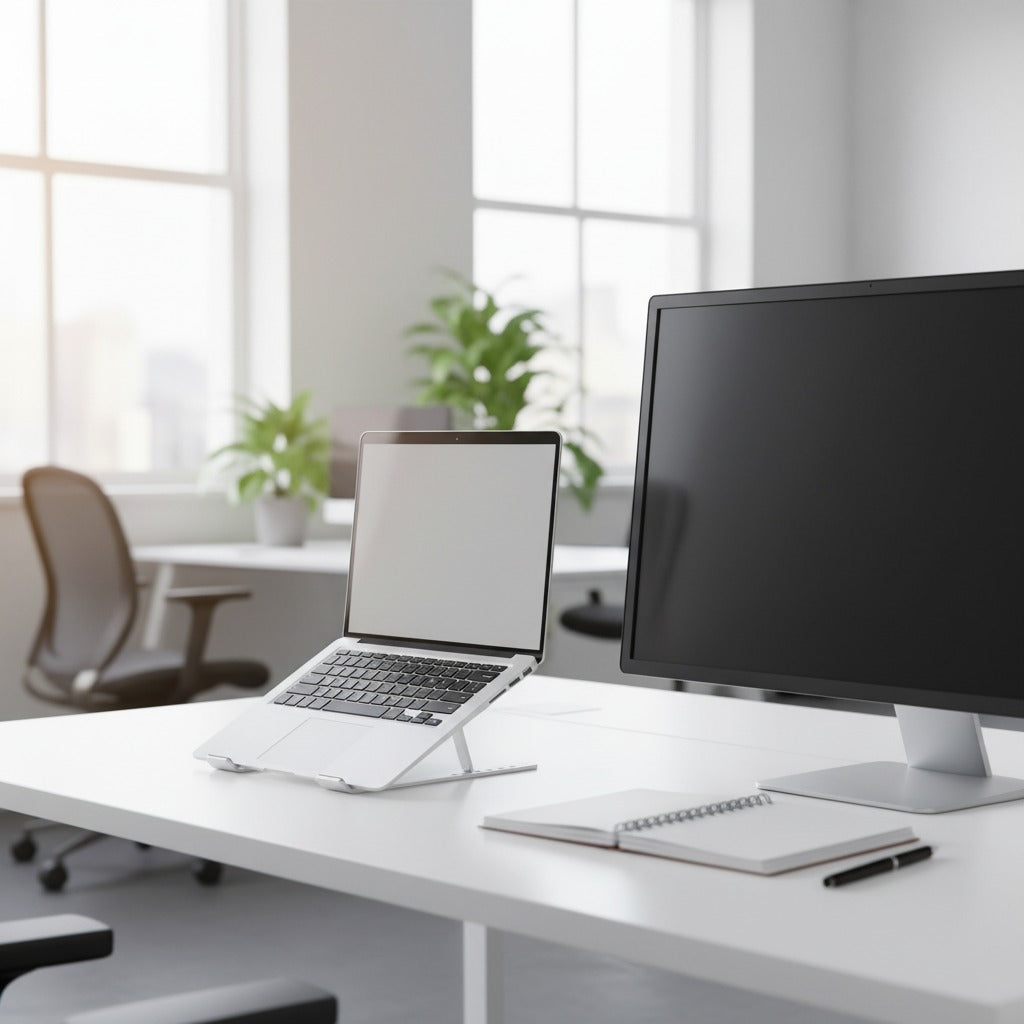 Foldable Laptop Stand – 10-Position Height Adjustable, Fits 10–17 Inch Laptops