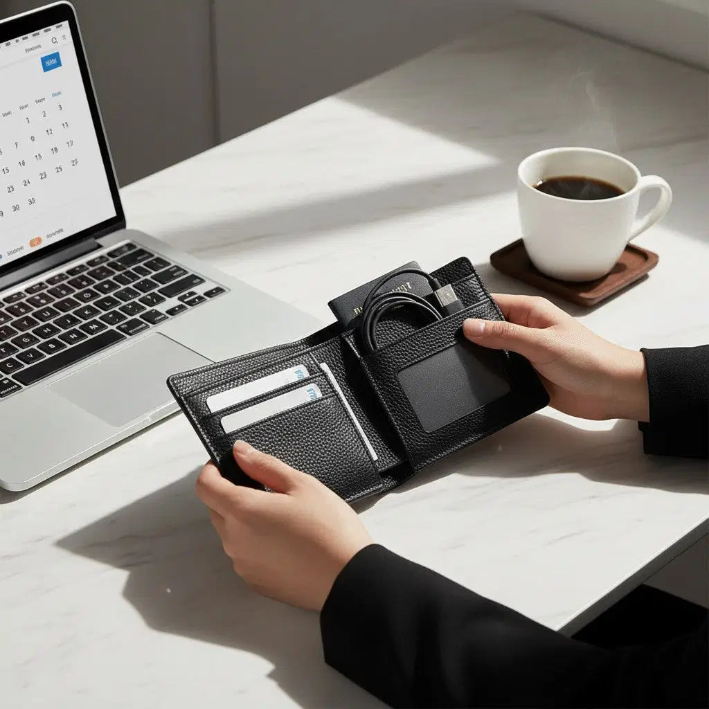 Travel Tech Organiser Black Single