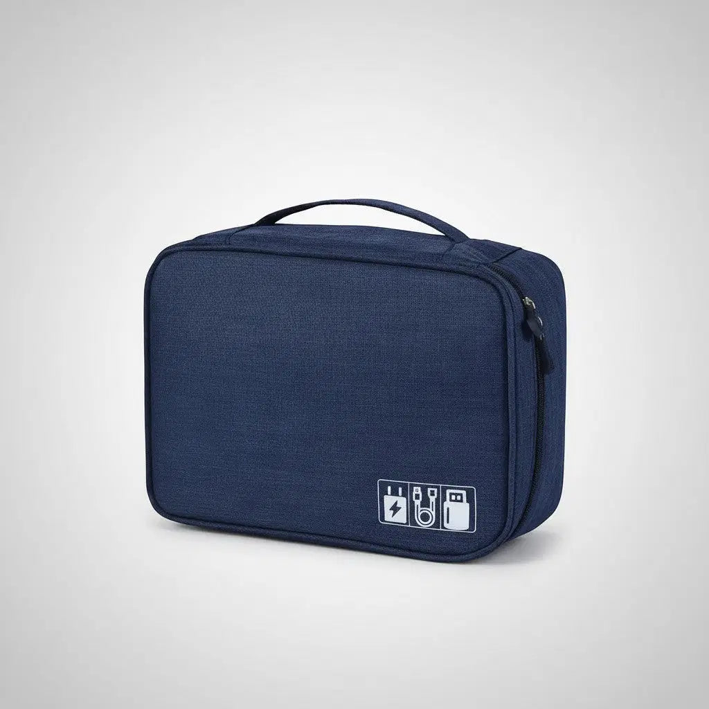 CordNest travel tech organizer cable and charger storage bag