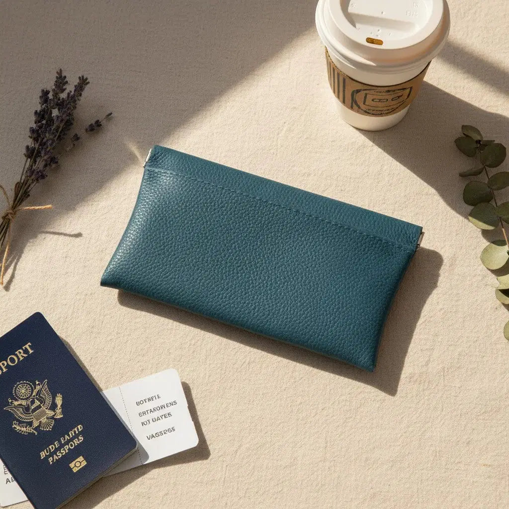 Travel Tech Wallet – Passport, Cards & Cables, One Grab