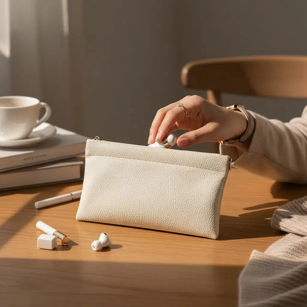 Travel Tech Wallet – Passport, Cards & Cables, One Grab