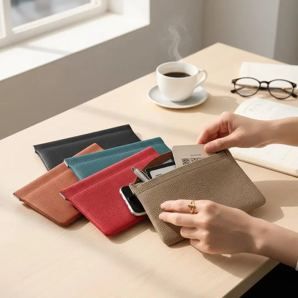 Travel Tech Wallet – Passport, Cards & Cables, One Grab