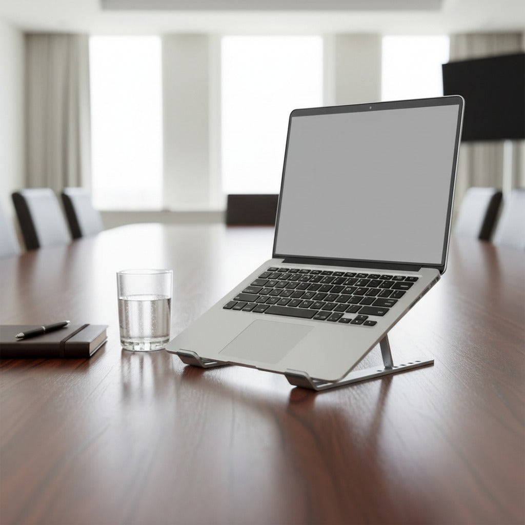Foldable Laptop Stand – 10-Position Height Adjustable, Fits 10–17 Inch Laptops