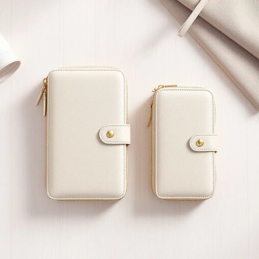 Travel Tech Organiser Beige Twin Set lifestyle