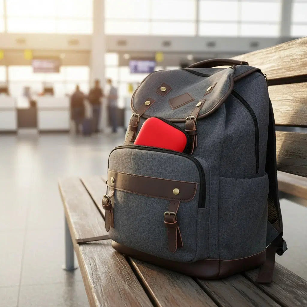 CordNest mini travel pouch for cords and small accessories