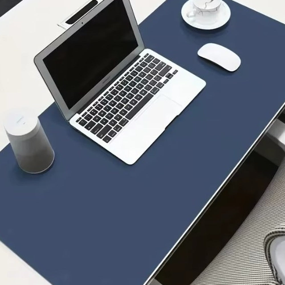 PU Leather Desk Pad – Non-Slip Waterproof Desk Mat, 4 Colours